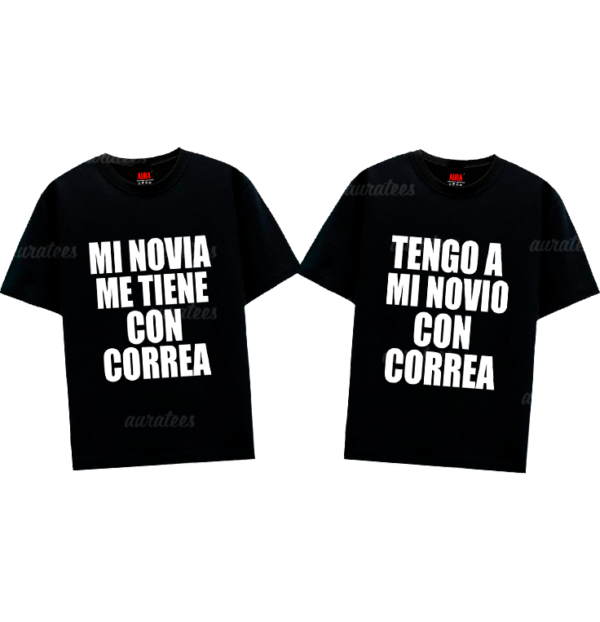 MI NOVIA ME TIENE CON CORREA