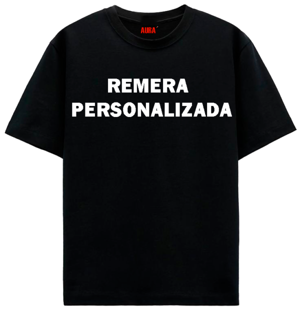 REMERA PERSONALIZADA