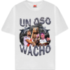 REMERA BLANCA OSO WACHO UN OSO WACHO