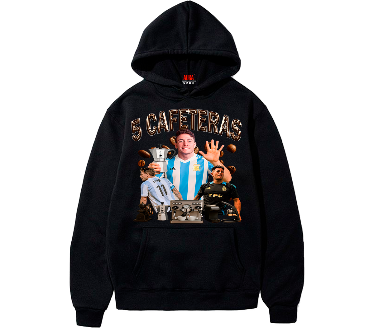 5 CAFETERAS