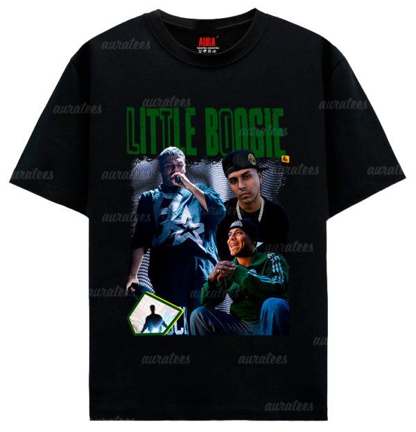 REMERA NEGRA lb ma LITTLE BOOGIE